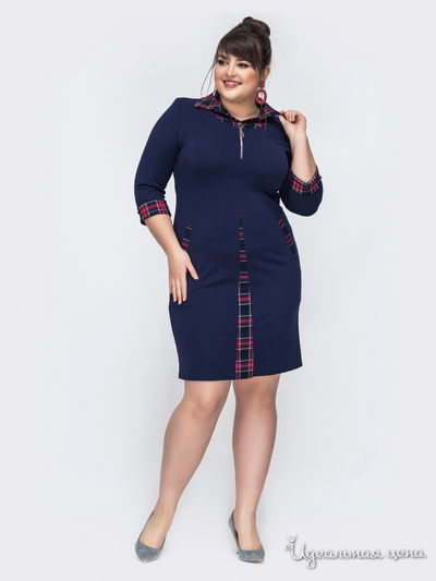 Платье Dressa, цвет темно-синий