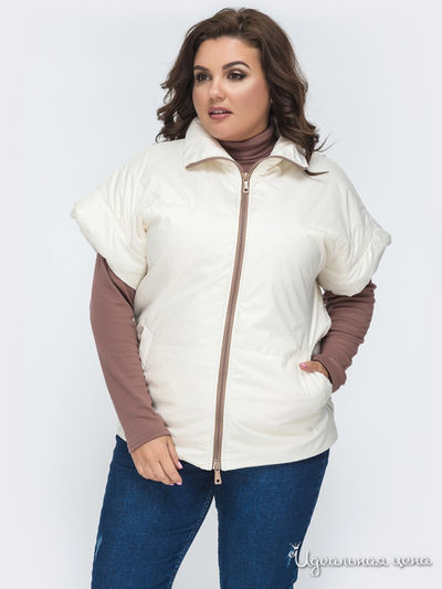Жилет Dressa, цвет молочный