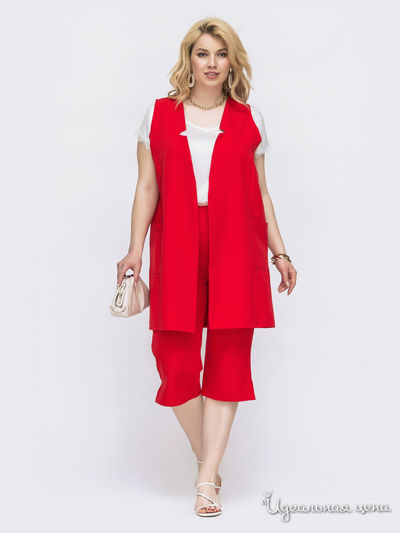 Костюм Dressa, цвет красный