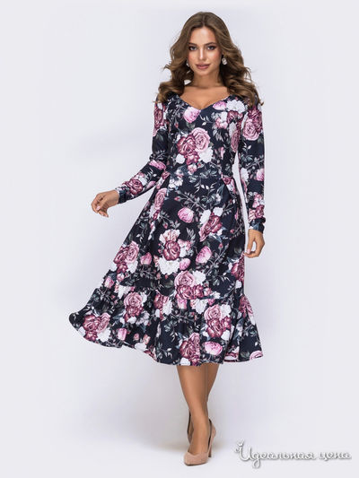 Платье Dressa, цвет темно-синий