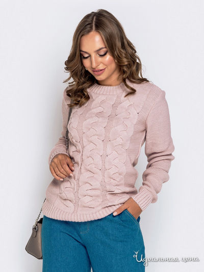 Джемпер Dressa, цвет светло-розовый