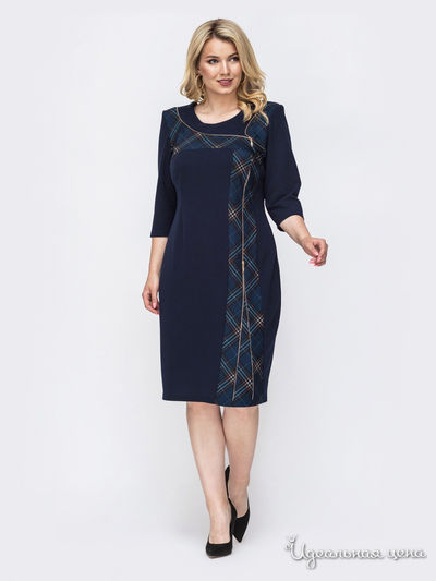 Платье Dressa, цвет темно-синий