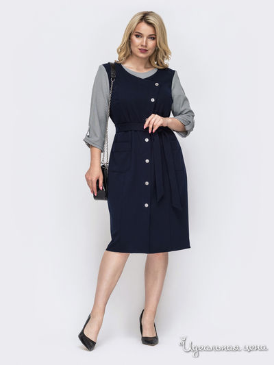 Платье Dressa, цвет темно-синий