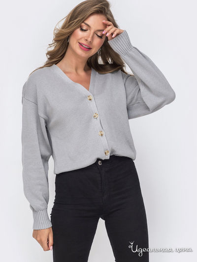 Кардиган Dressa, цвет серый