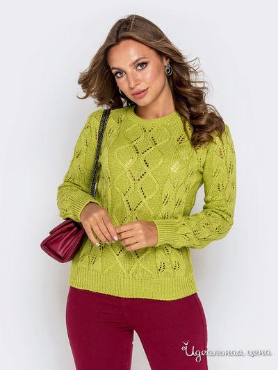 Джемпер Dressa, цвет зеленый