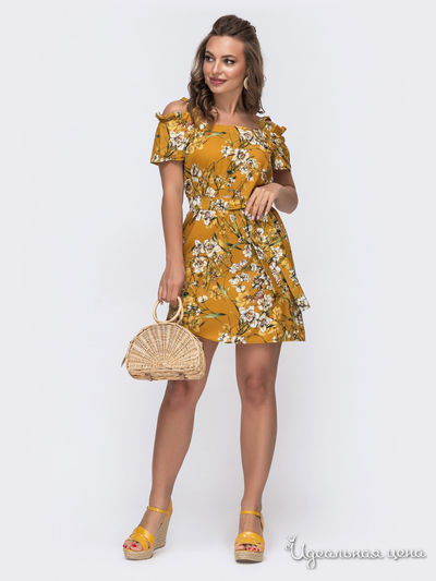 Платье Dressa, цвет желтый
