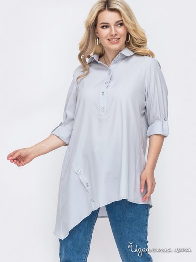 Блуза Dressa, цвет серый