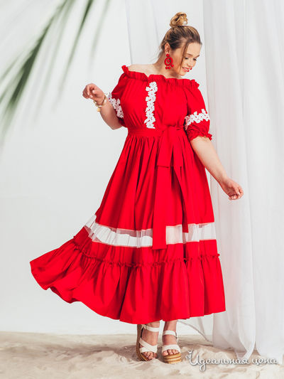 Платье Dressa, цвет красный