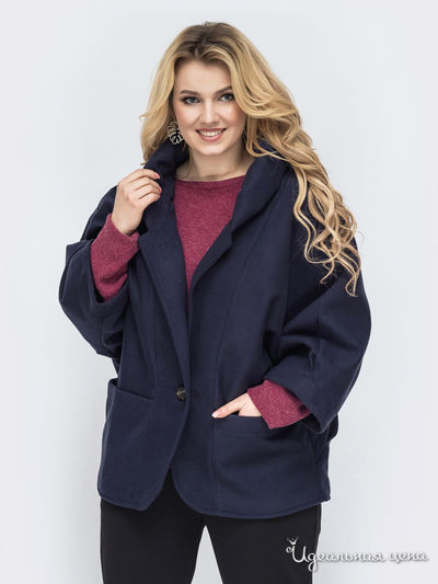 Пальто Dressa, цвет темно-синий