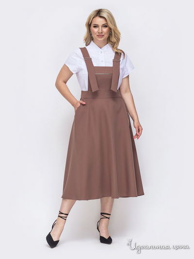 Сарафан Dressa, цвет бежевый