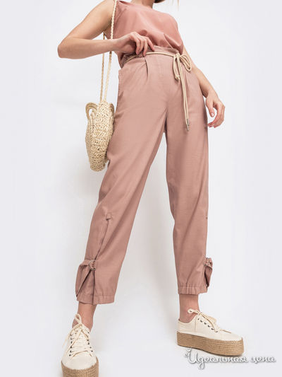 Брюки Dressa, цвет розовый