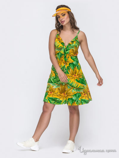 Сарафан Dressa, цвет желтый