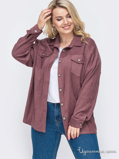 Рубашка Dressa, цвет фиолетовый