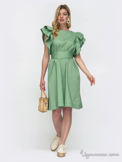 Платье Dressa, цвет хаки