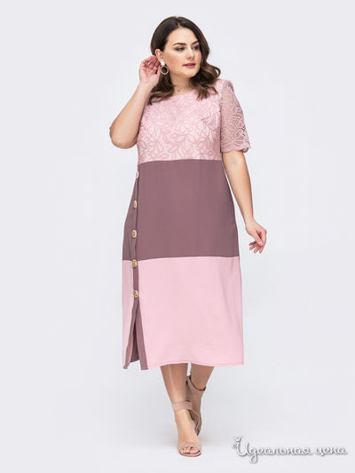 Платье Dressa, цвет розовый