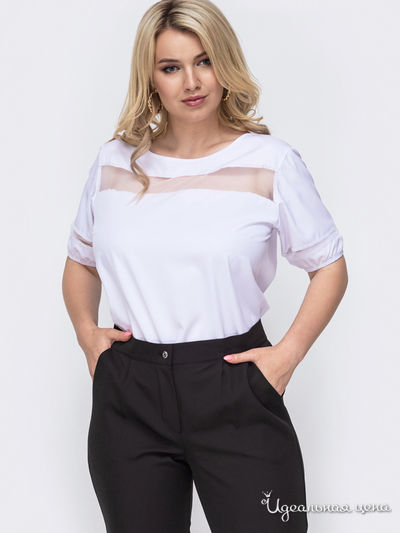 Блуза Dressa, цвет белый