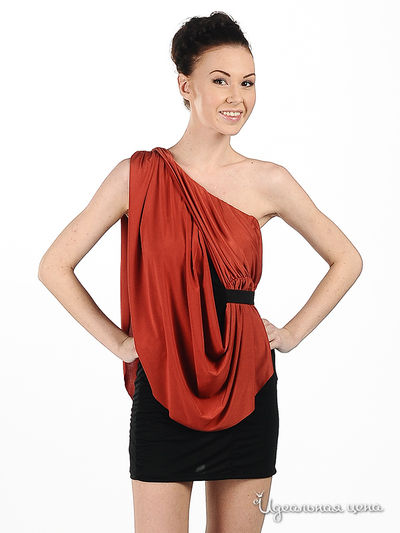 Платье Lily&Vera Mont, цвет цвет терракотовый