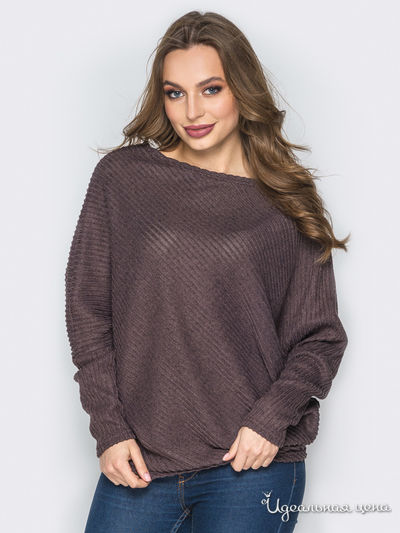 Джемпер Dressa, цвет коричневый