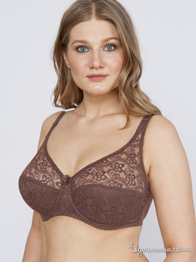 Бюстгальтер с мягкой чашкой LENGY, цвет коричневый