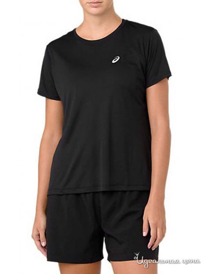 Футболка ASICS, цвет черный