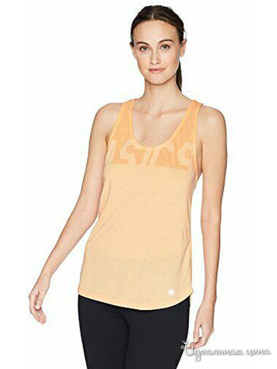 Майка ASICS, цвет персиковый