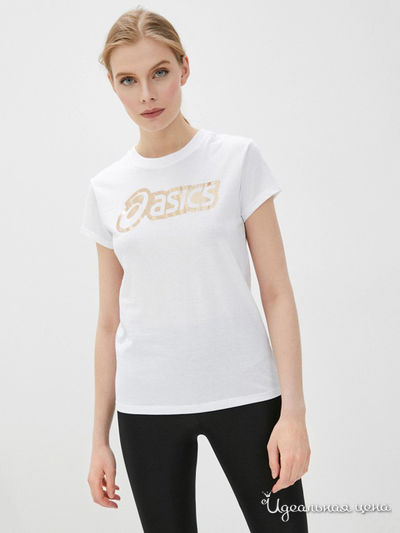 Футболка ASICS, цвет белый