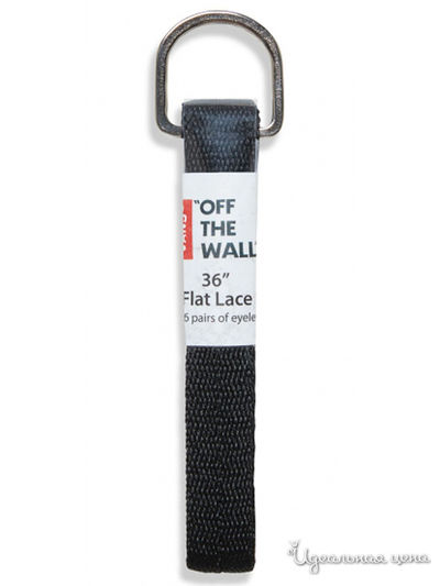 Шнурки для обуви Vans, цвет черный