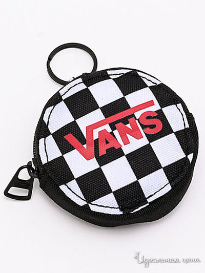 Кошелек Vans, цвет черный, белый