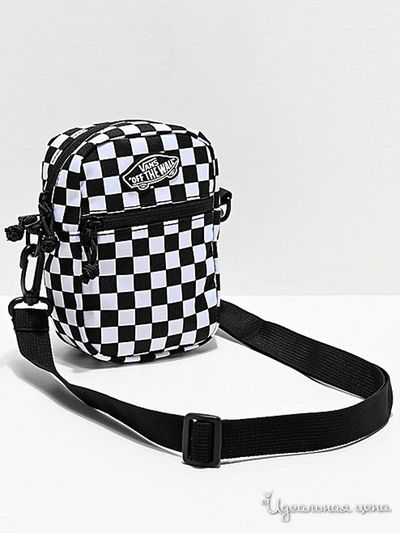 Сумка Vans, цвет черный, белый