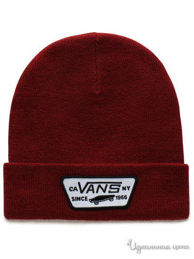 Шапка Vans, цвет красный