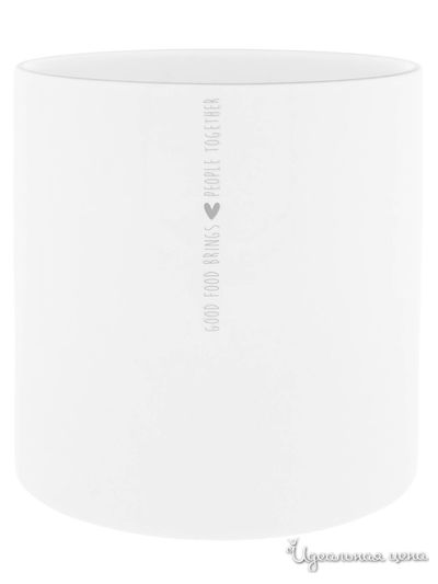 Емкость для кухонных принадлежностей BASTION COLLECTIONS, цвет белый, серый