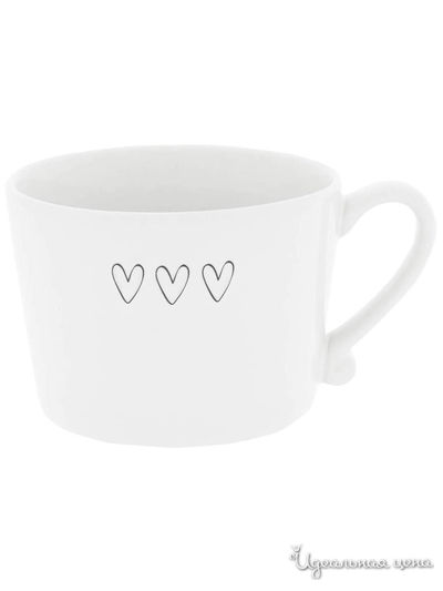 Кружка, 300 мл BASTION COLLECTIONS, цвет белый, черный