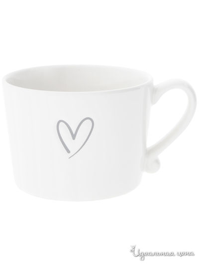 Кружка, 300 мл BASTION COLLECTIONS, цвет белый, серый