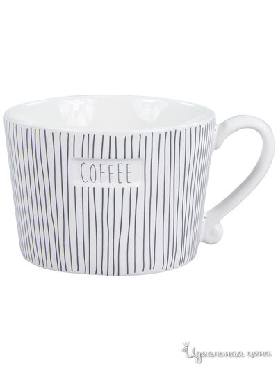 Кружка, 300 мл BASTION COLLECTIONS, цвет белый, черный