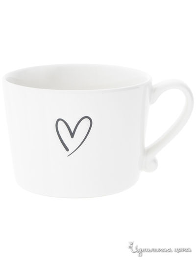 Кружка, 300 мл BASTION COLLECTIONS, цвет белый, черный