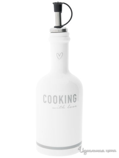 Бутылка BASTION COLLECTIONS, цвет белый, серый