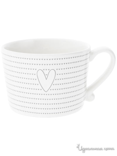 Кружка, 300 мл BASTION COLLECTIONS, цвет белый, серый