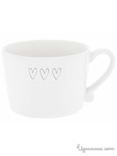 Кружка, 300 мл BASTION COLLECTIONS, цвет белый, серый