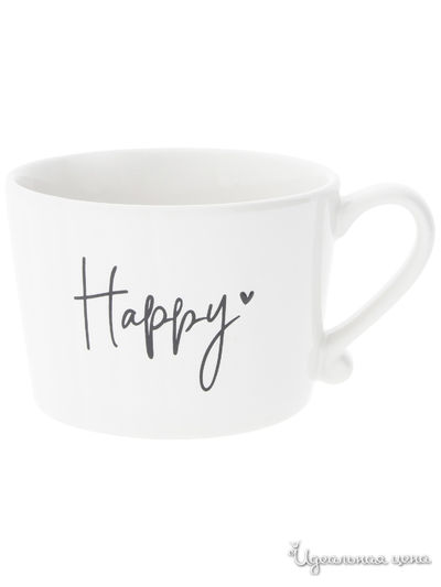 Кружка, 300 мл BASTION COLLECTIONS, цвет белый, черный