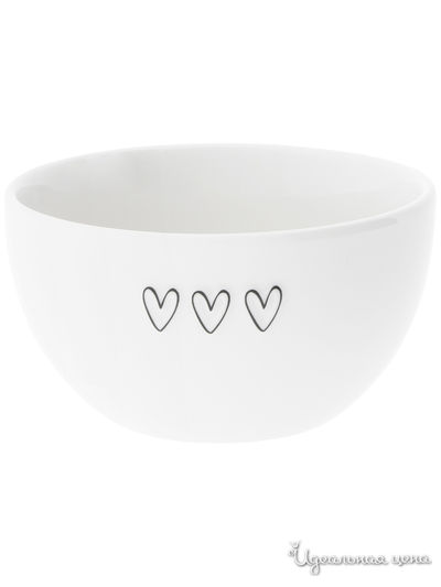 Пиала BASTION COLLECTIONS, цвет белый, черный