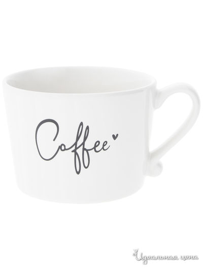 Кружка, 300 мл BASTION COLLECTIONS, цвет белый, черный