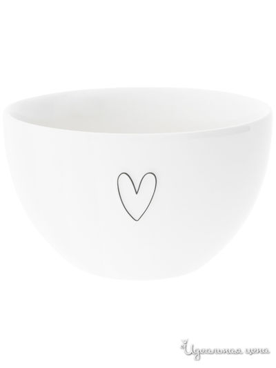 Пиала BASTION COLLECTIONS, цвет белый, черный