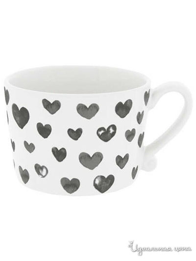 Кружка, 300 мл BASTION COLLECTIONS, цвет белый, черный