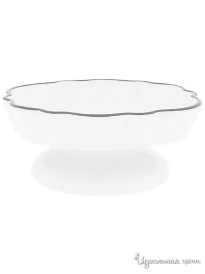 Пирожница BASTION COLLECTIONS, цвет белый, серый