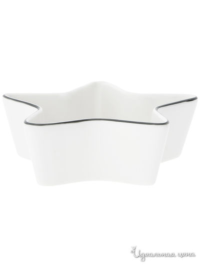 Пиала BASTION COLLECTIONS, цвет белый, черный