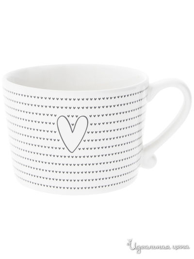 Кружка, 300 мл BASTION COLLECTIONS, цвет белый, черный