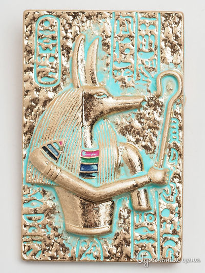 Брошь Biruza, цвет золотой