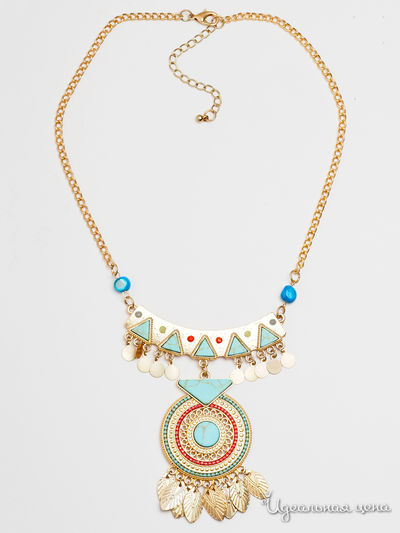 Колье Biruza, цвет золотой