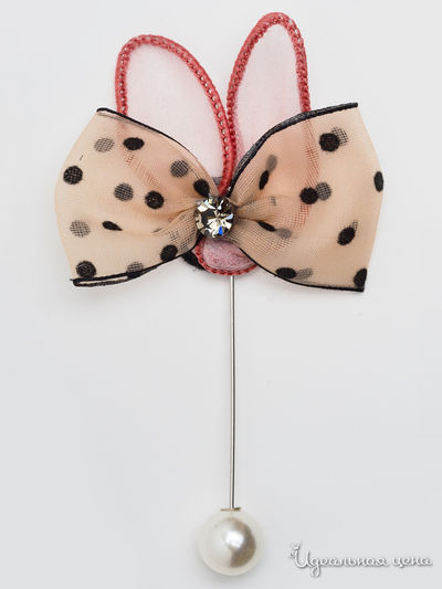 Брошь Biruza, цвет бежевый