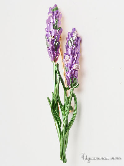 Брошь Biruza, цвет фиолетовый